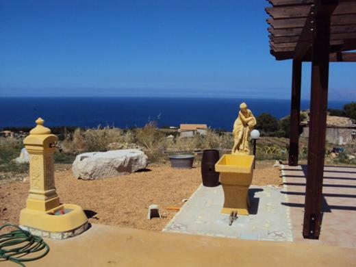 Apt Villa Anna E Apt Cantina Vito Vicinissimi Alla Riserva Dello Zingaro Scopello  Exterior foto
